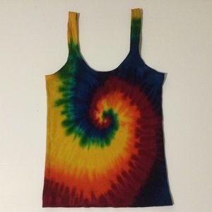 Tie dye tank top